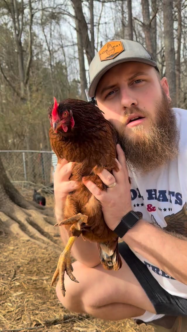 If Waffles gets a new house… why wouldn’t the chickens?  @overezchickencoop made that incredibly EZ with their jumbo coop! 

It only took 2 hours to build and our chickens couldn’t be happier with it! Make sure you go to the link in our bio and use code FOILHATGANG for 10% off your very own Over EZ Chicken Coop!

#chickens #chickensofig #backyardchickens #chickencoop
