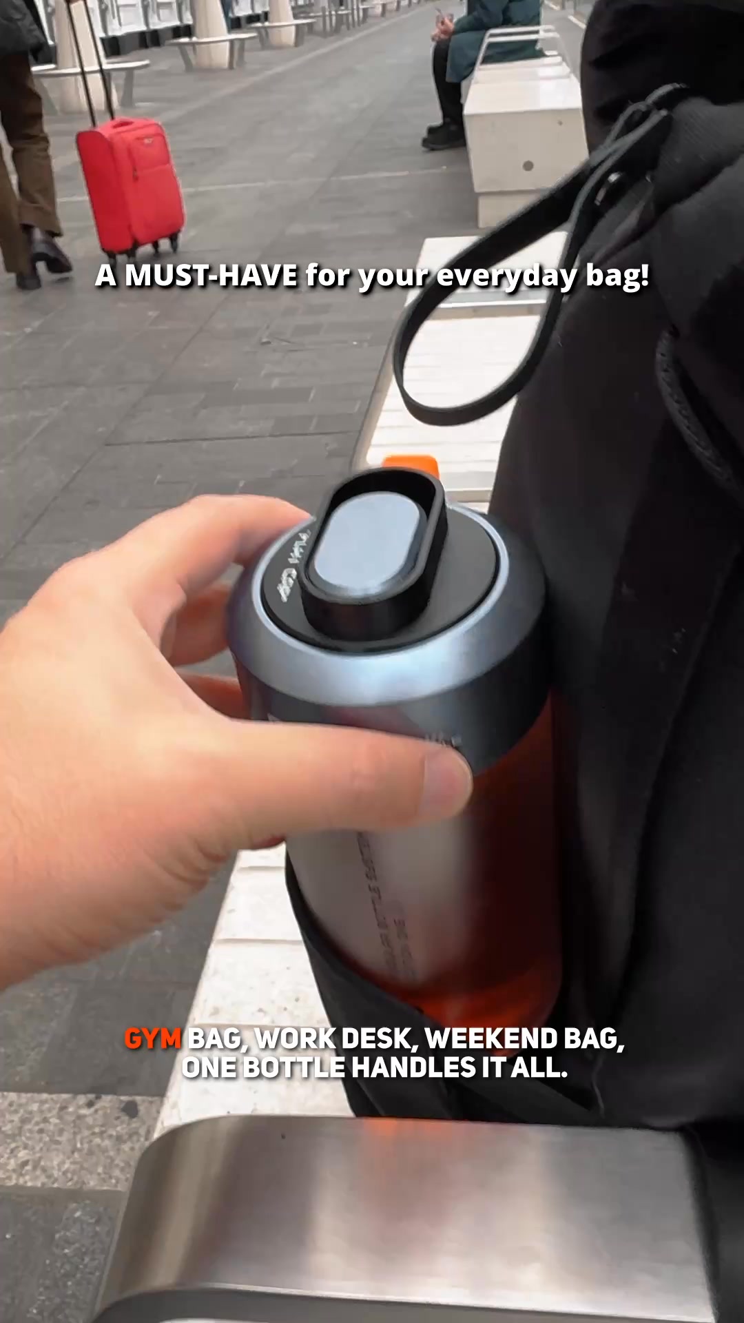 Your Last Bottle, Ever: 💧 Durable. Modular. Brilliant.