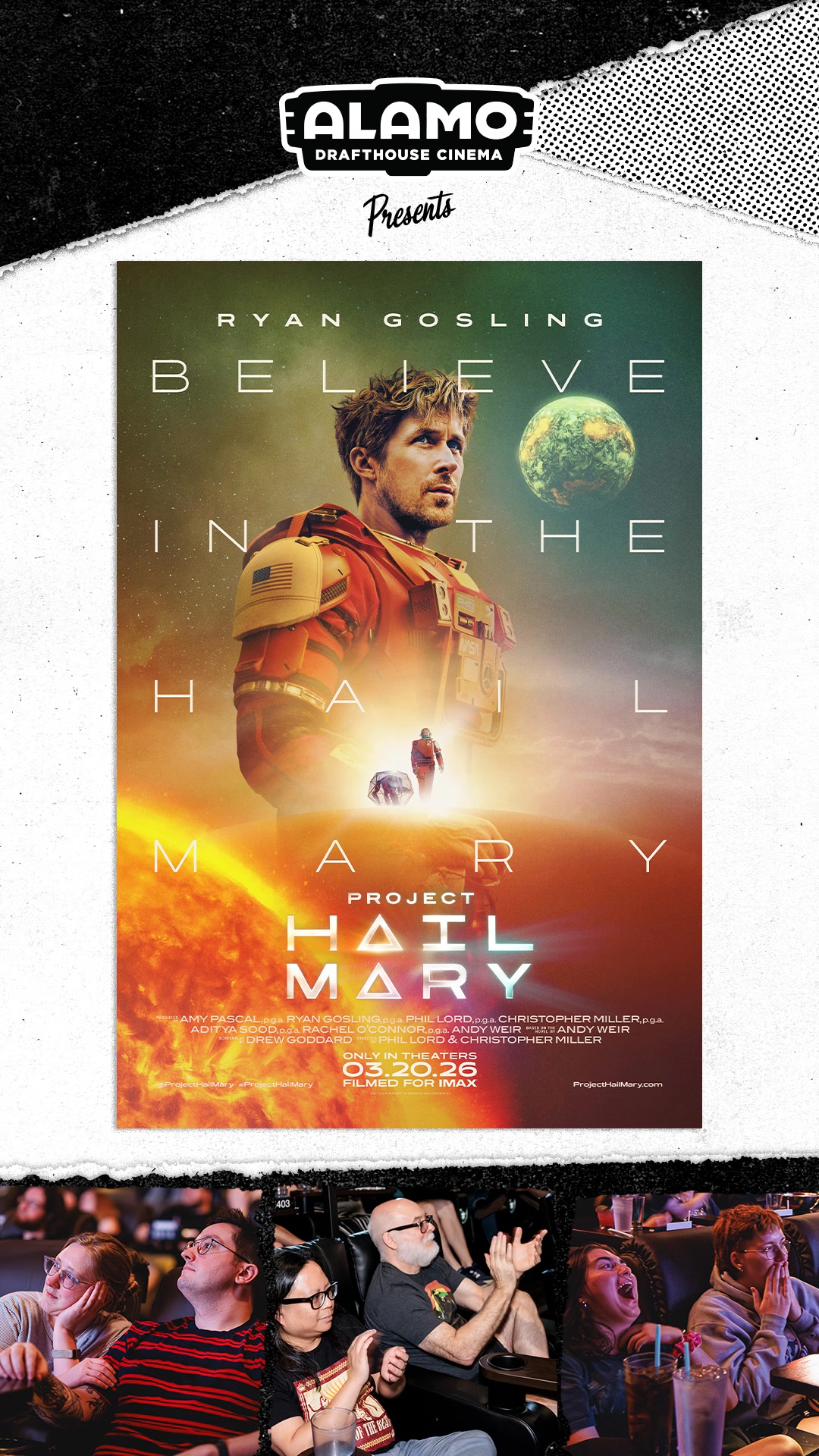 RYAN GOSLING BLASTS OFF IN PROJECT HAIL MARY–GET TICKETS