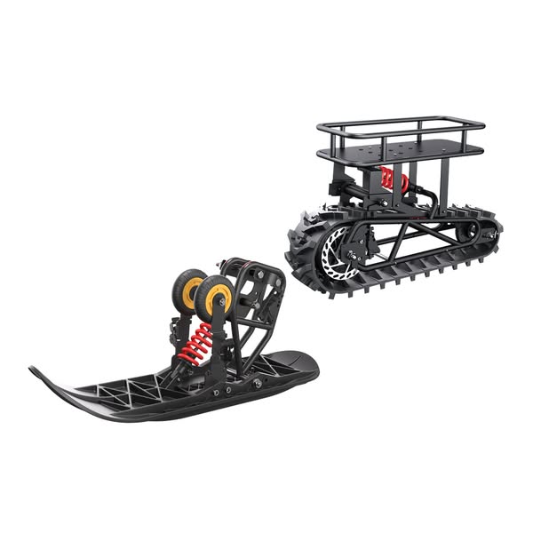 $399.99 G63 - Convertible Snow Kit: Snowboard and 2200W Peak Nylon Mesh Rubber Track Motor