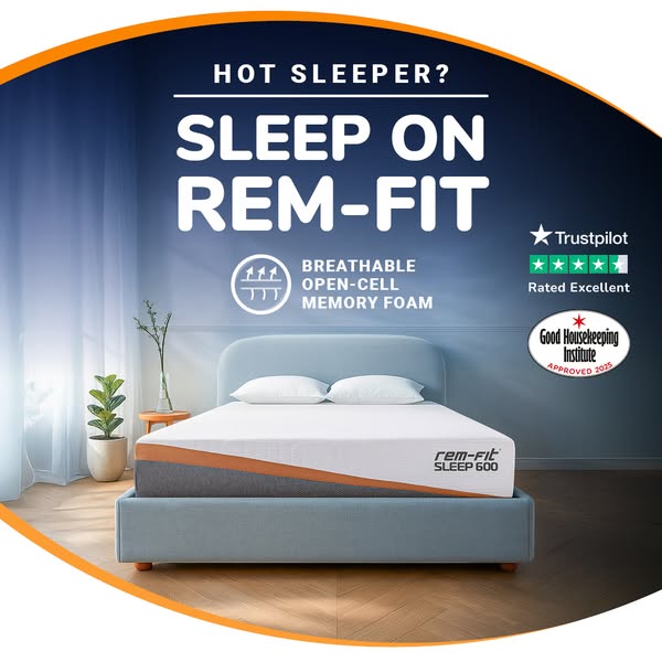 REM-Fit: Cooler Deeper Sleep Guaranteed
