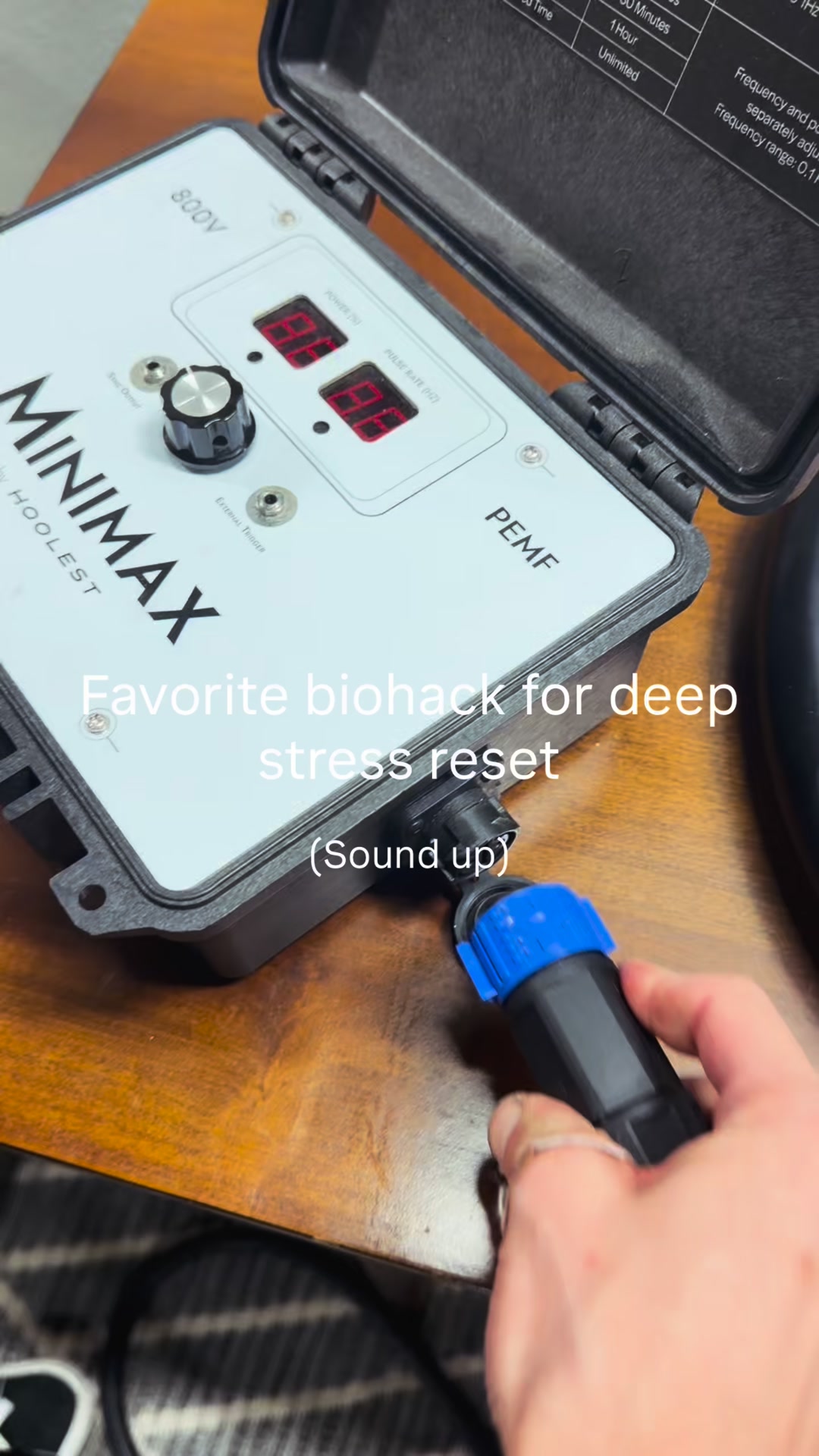 The ultimate vagus nerve strengthening solution.