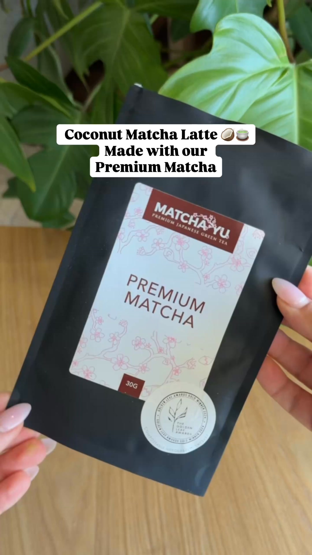 Premium Matcha, Perfect Iced