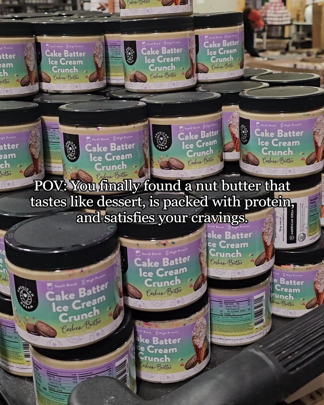 The kind of nut butter you plan meals around.