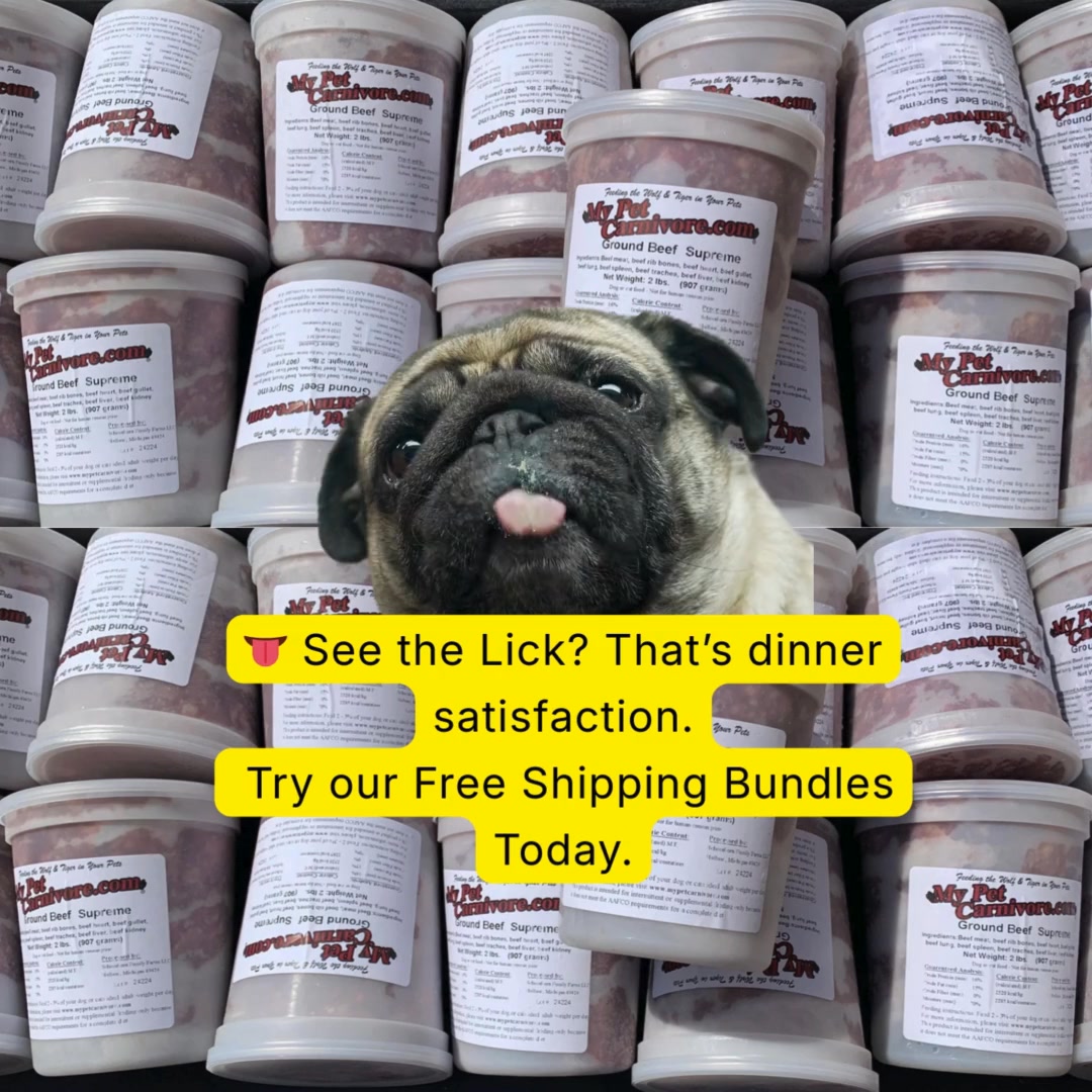 Enjoy Free Shipping on All 30 lb Raw Bundles