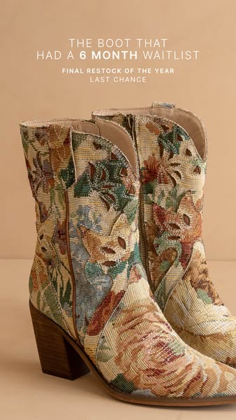 Viral Boot Alert: Back in Stock!