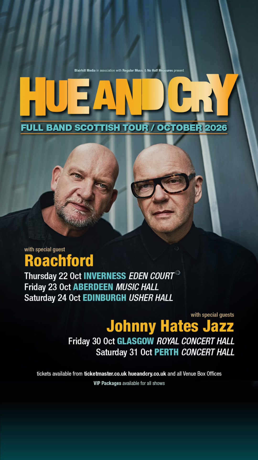 Hue & Cry Live in Scotland