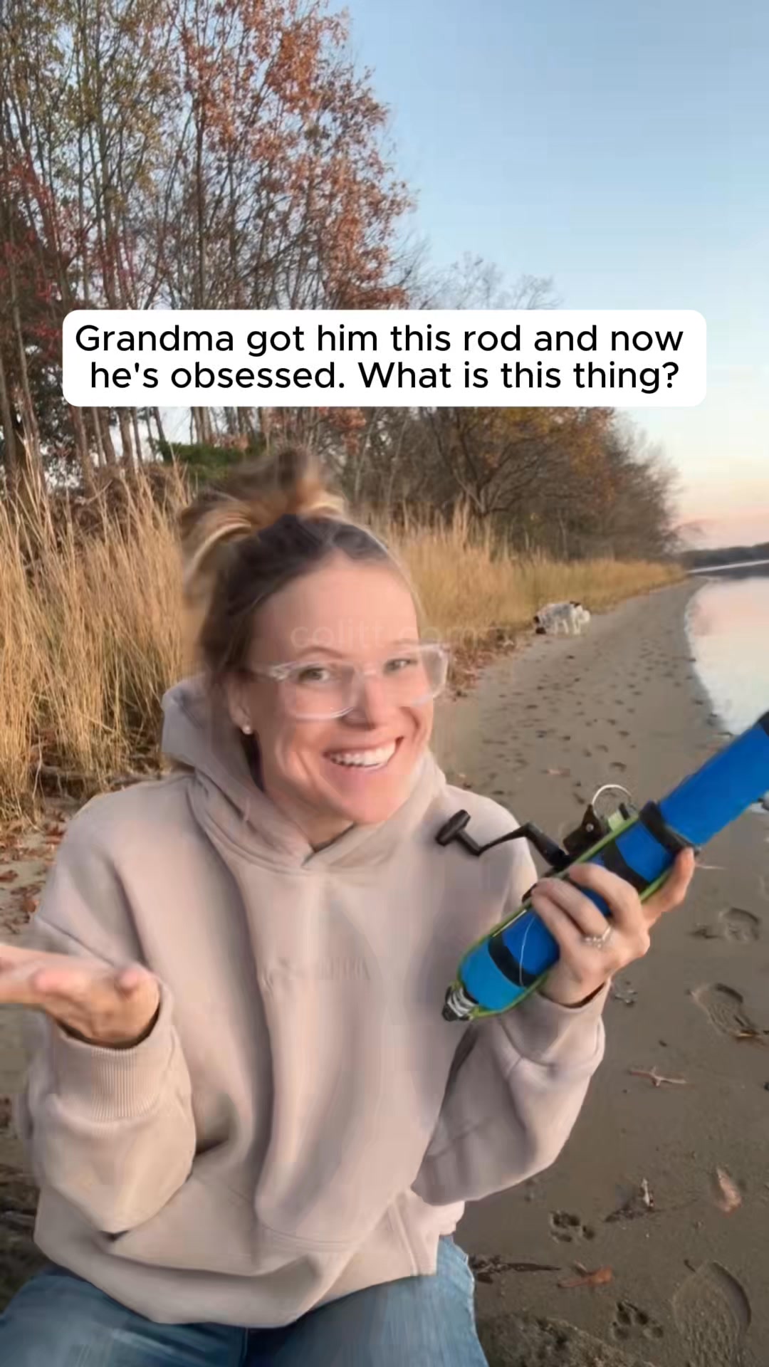 Grandpa's secret rod for kids  🎣