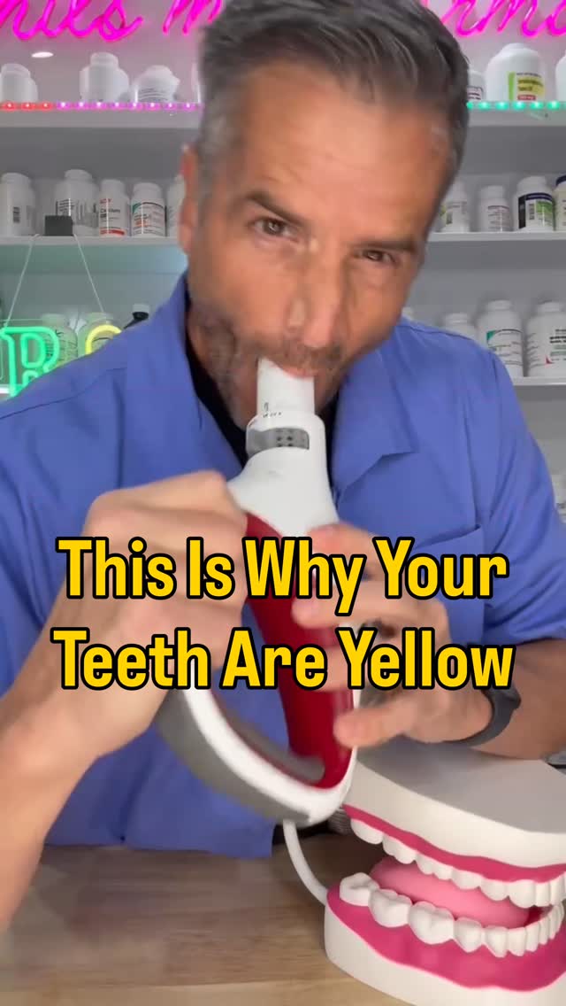 Your teeth aren’t getting yellow because you’re not whitening enough.
They’re getting yellow because you’re whitening the wrong way.

🦷Comment SMILE and I’ll send the link to a toothpaste that naturally whitens the right way! 🦷✨

Most whitening strips and acidic products try to pull stains out of your teeth.
That leaves microscopic cracks behind… which is exactly where the next coffee or soda stain settles.

Nano-hydroxyapatite fixes the problem instead.
It fills in those tiny cracks, smooths the enamel surface, and restores the tooth so stains have nowhere to stick.

That’s why NOBS nano-hydroxyapatite works differently.
It doesn’t just make teeth look whiter.
It helps keep them white.

If you want brighter teeth that stay bright, this is the switch.

#philsmypharmacist #healtheducation #whiteteeth #pharmacyhacks #nanohydroxyapatite