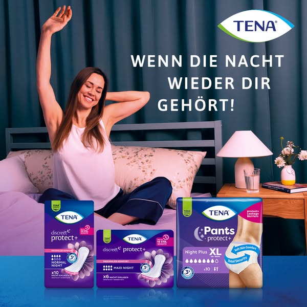 TENA: für sichere Nächte
