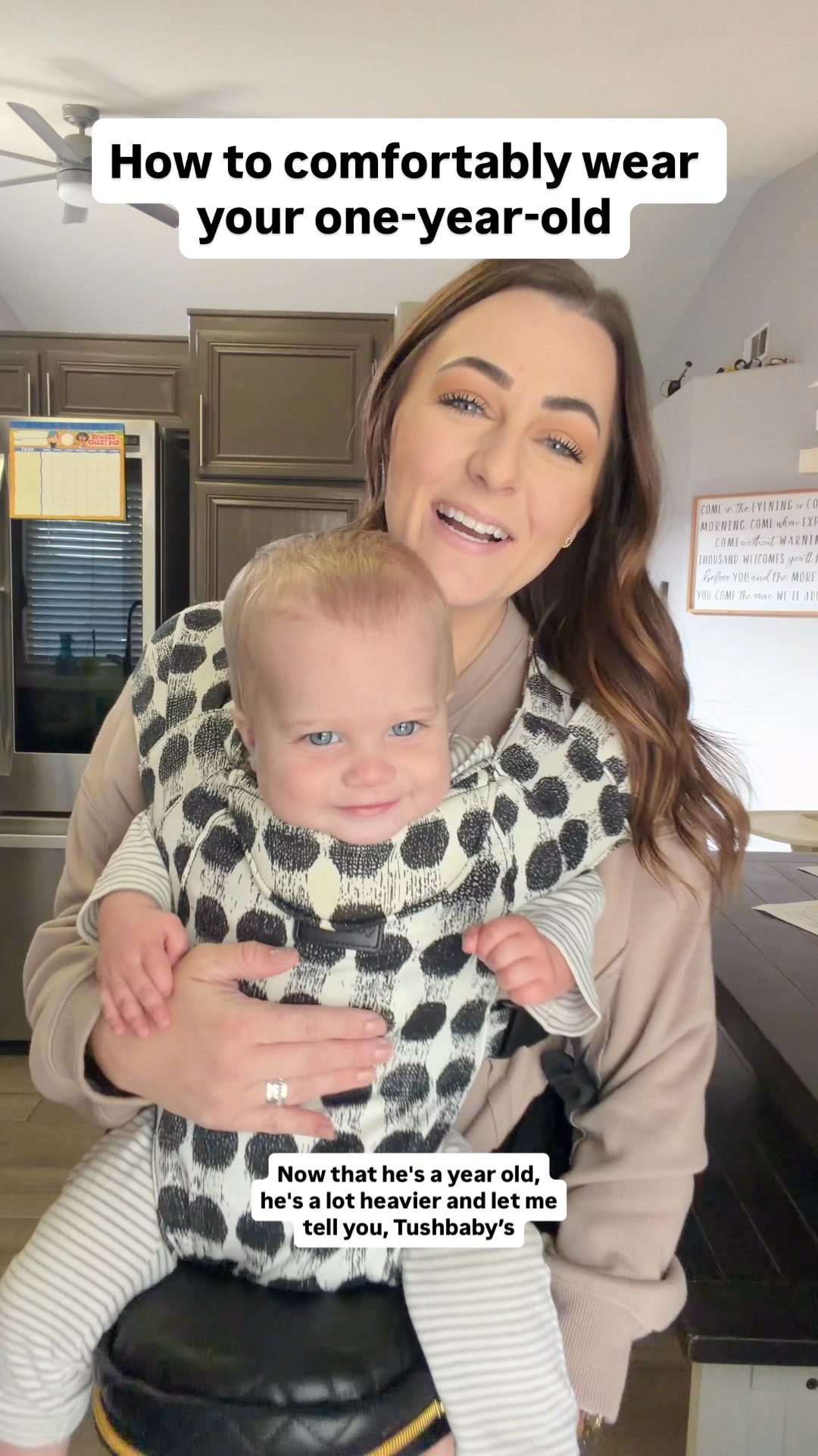 Carry your kid. Stash your stuff. Save your back.