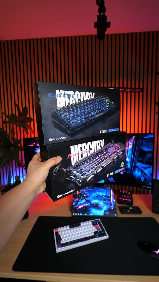 Anzeige | Endlich gibt’s die Gravastar-Keyboards im deutschen Layout! @gravastar.de