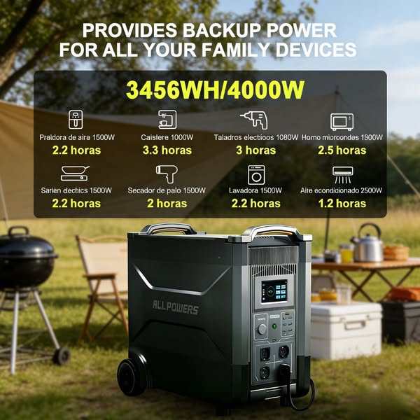 ⚡ R4000 Portable Power Station – 68% OFF