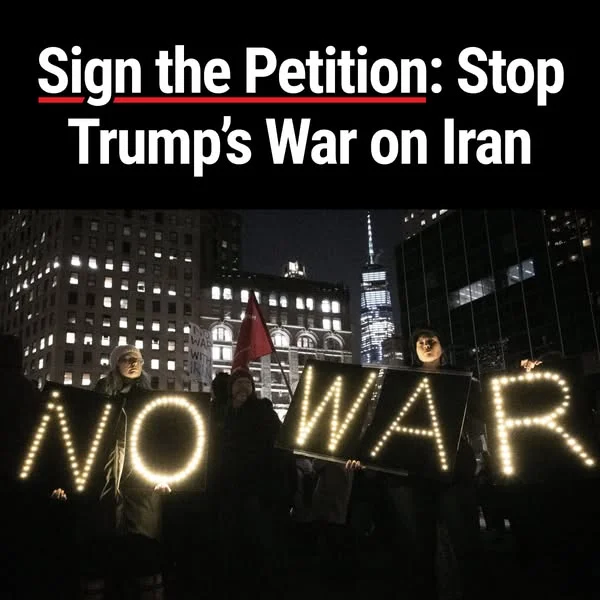 Sign the petition: Keep the U.S. out of forever wars!
