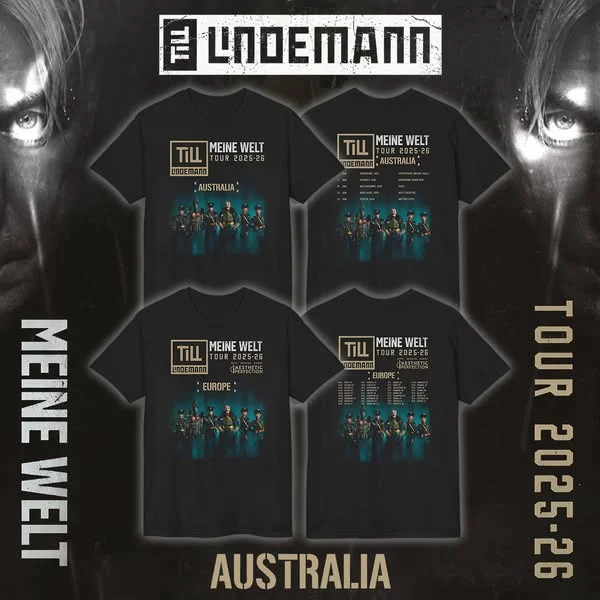 Australia Tour 2025–2026 Shirts