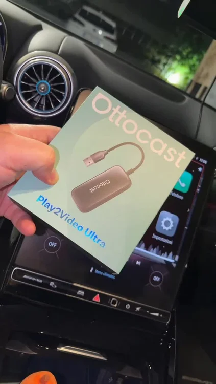 ✨ Lo schermo della vostra #auto com non l’avete mai visto con #ottocast Play2Video Ultra ✨