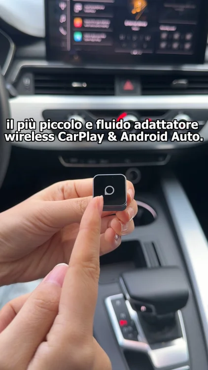 🤩 Il mio nuovo Ottocast Mini 3.0 Ultra Cube è senza dubbio l’adattatore wireless CarPlay & Android Auto più piccolo e più fluido che abbia mai usato. 👉https://www.ottocast.it/products/mini-cube-3-0