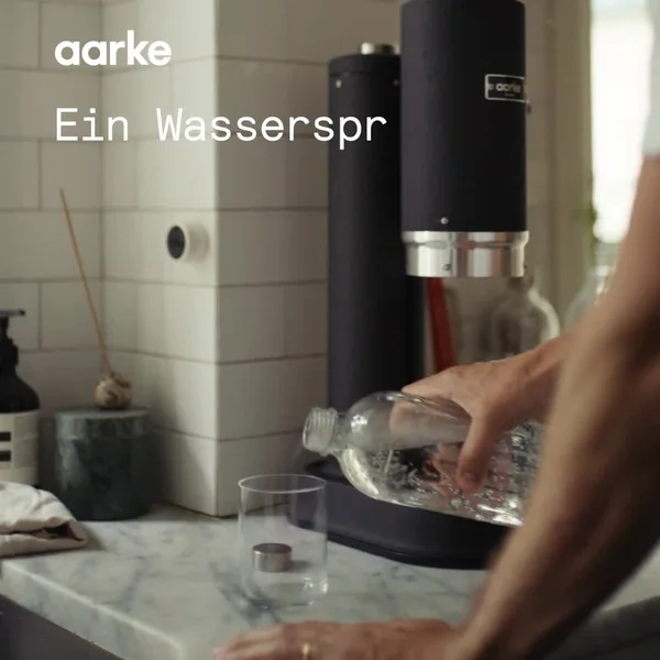 Aarke Carbonator Pro Mattschwarz - Wassersprudler