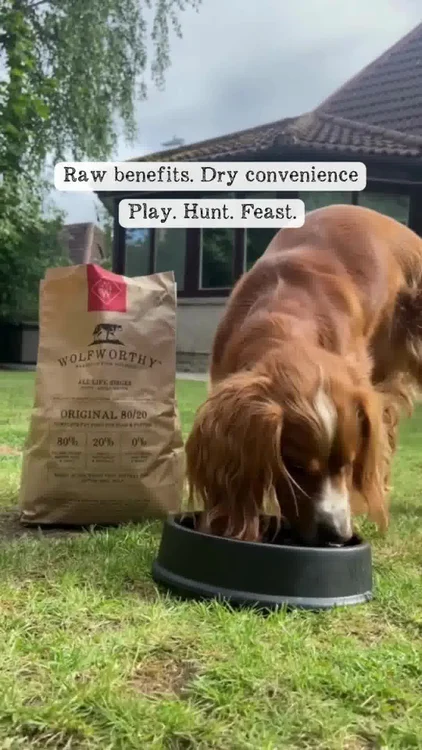 Raw benefits. Dry convenience