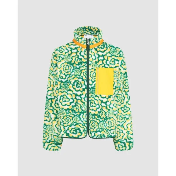 Broccoli Fleece Zip Up [Collab x Paulo Pastel]