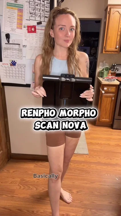 The scale is just a number. But when you have the RIGHT scale, it can show you so much more. #renpho #morphoscannova #smartbodyscale