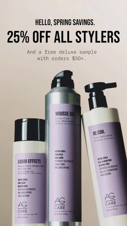 AG Spring Sale: 25% Off Stylers