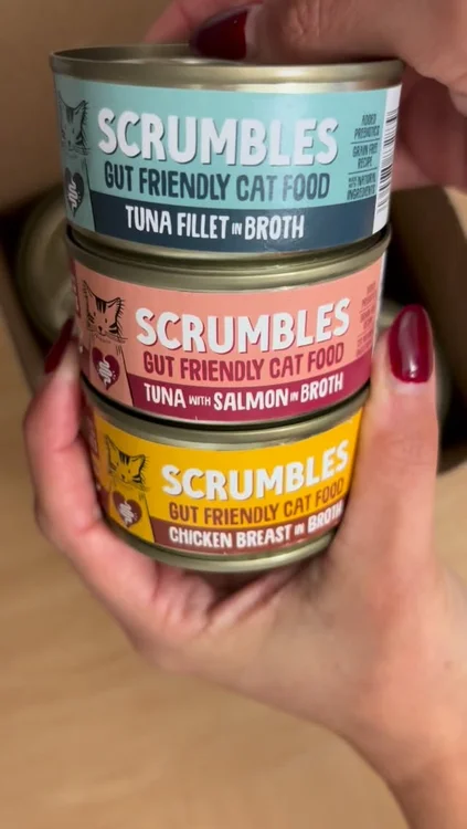 Give Them Gut Friendly Food As When Their Tummies Are Good They’re Good 😻

We are loving the meat selection in broth from Scrumbles 

Use nalaa20 for 20% off your first order 

#Scrumbles #scrumblespetfood #gutfriendlyhealth #catfood #cathealth