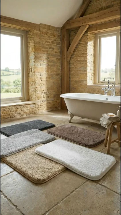 Thick Bathroom Rug