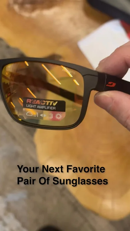 Sunglasses that adapt to the light