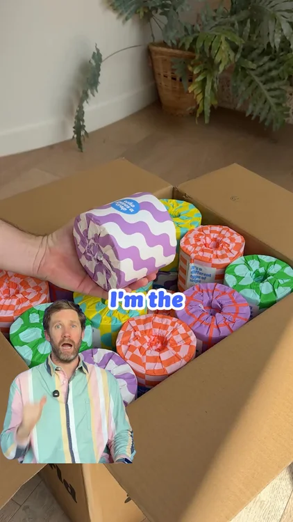 This is not your average toilet paper