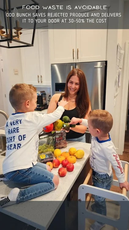 Save up to 50% off fresh produce 🍎🥦

I’ve been an Odd Bunch @oddbunchcanada customer for over 6 months 👌 and not only have we saved so much money on groceries, but we get fresh fruits and veggies delivered right to our door once a week.

If you’ve been here a while, you know I love my meal planning, and it’s been so fun opening our box every week and incorporating what we get into our weekly plan. 

Plus, anything delivered is a BONUS 👌🏻 for busy parents - grocery store on a Saturday?? Ummm NO THANKS! Hahaha…. 

It has diversified our menus and we NEVER run out of fruit, so our kids' snacks - handled…

⁉️⁉️Did you know 11 million metric tonnes of edible food is wasted annually in Canada? 

➡️When I read that, I was shocked. To add insult to injury, the waste is totally avoidable. 

Odd Bunch not only saves me time and money,  it’s also a sustainable way to do my part in preventing food waste in Canada and support local at the same time.

📦 They offer 3 different box sizes to accommodate your family's needs. We alternate between fruit / mixed fruit + vegg / and vegg only every 3 weeks! 

#oddbunchincalgary #oddbunch #shoplocal #sustainability #foodwaste #calgarymom #canadianmom