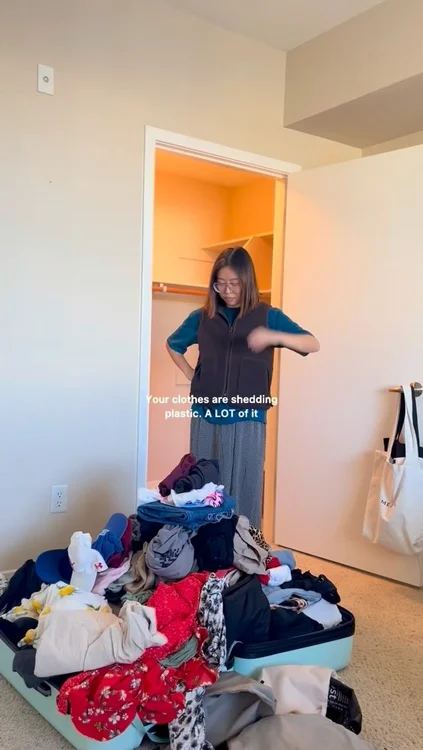 The clothes closest to our skin should probably be the most natural 🌱

This Earth Month I’ve been making small swaps in my wardrobe, starting with the basics. @woollyclothing merino wool undies, sports bra, and yoga wrap are breathable, long-lasting, and made from natural fibers instead of plastic-based synthetics.

More wool, less plastic.

#EarthMonth #SlowFashion #MerinoWool #woolly