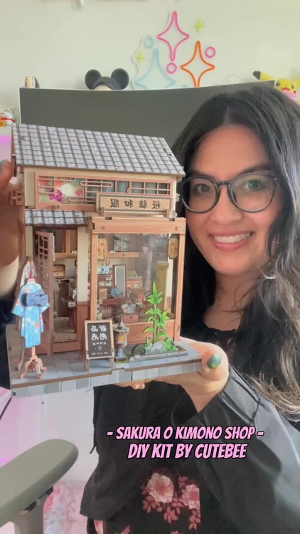 A Tiny Japanese Street for Your Shelf