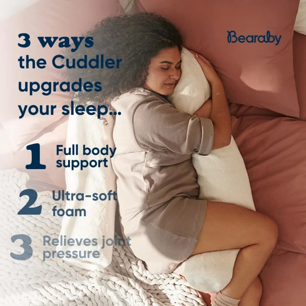 "The cuddliest body pillow" - Well + Good