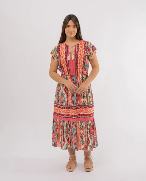 blusa mix estampados con textura