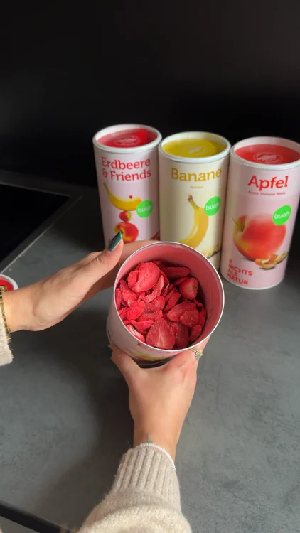 Frutta vera. Crunch autentico. 🍓💥