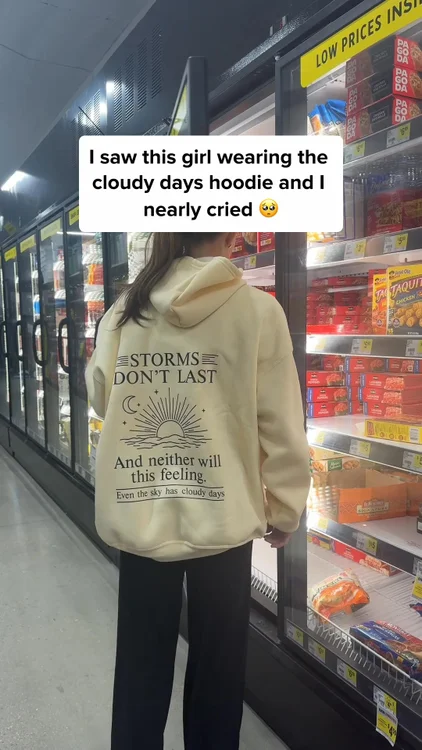 The hoodie that resonates when you need it most.