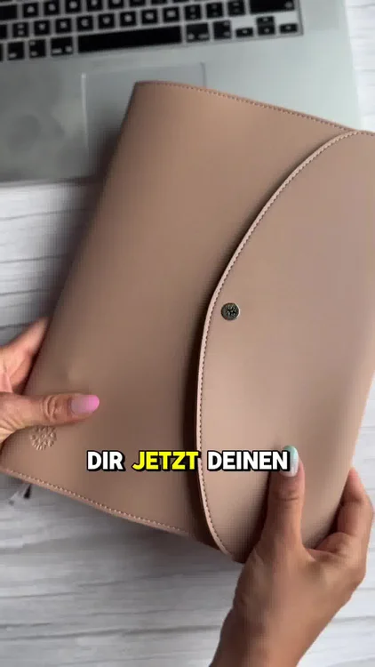 Verleihe deinem Buch neuen Glanz mit unserem eleganten PU Buchcover!